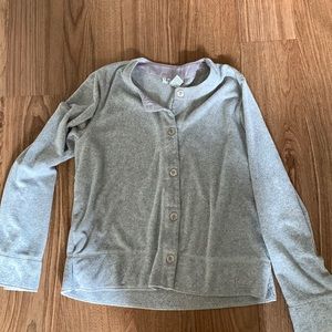Casual cardigan sweatshirt